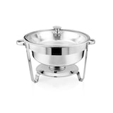 thumbnail of METRO Professional Chafing dish, roestvrij staal / glas, 5L, rond, met glazen deksel