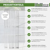 thumbnail of TRUTZHOLM Auffahrrampe 3-teilig klappbar 305 cm Alu grau Motorradrampe Verladerampe Pickup Rampe