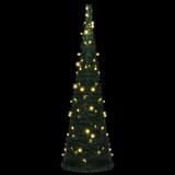 thumbnail of vidaXL Kunstkerstboom met verlichting pop-up 150 cm groen