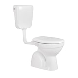 thumbnail of Belvit Dusch WC mit Bidet Funktion – Standtoilette aus Sanitärkeramik mit Taharet, Hygienedusche, senkrechtem Abgang, Spülkasten und Softclose