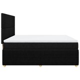 thumbnail of vidaXL Boxspringbett mit Matratze Schwarz 180x200 cm Stoff