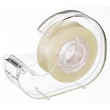 thumbnail of SIGMA Plakband AT14, 19 mm x 33 m, transparant, incl. dispenser, 3 stuks