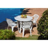 thumbnail of garbar DALIA Mesa Redonda Interior, Exterior Ø100 Blanco