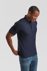 thumbnail of Fruit of the Loom 65/35 Polo Farbe: navy Größe: 4XL