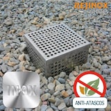 thumbnail of Roestvrij stalen anti-verstoppingspakket: 180mmx180mm Stoelbeugel + Plat Deksel 188mmx188mm - Rejinox