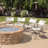 thumbnail of Pack 4 sillas plegables blancas Lifetime