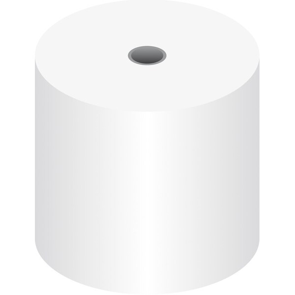 Kangaro telmachine rol 57x70x12mm wit lengte ca 46m, doos a 50 rol.