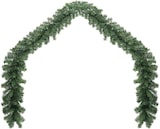 thumbnail of vidaXL Weihnachtsgirlande 2 pcs Grün 20 m PVC