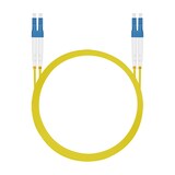 thumbnail of Helos LWL Patchkabel LC/LC Duplex 9/125µm OS2 gelb 15,0m