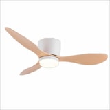 thumbnail of Ventilateur de plafond avec lumière, DC silencieux, télécommande, blanc, Ø 107cm, tonalité lumineuse réglable et dimmable.