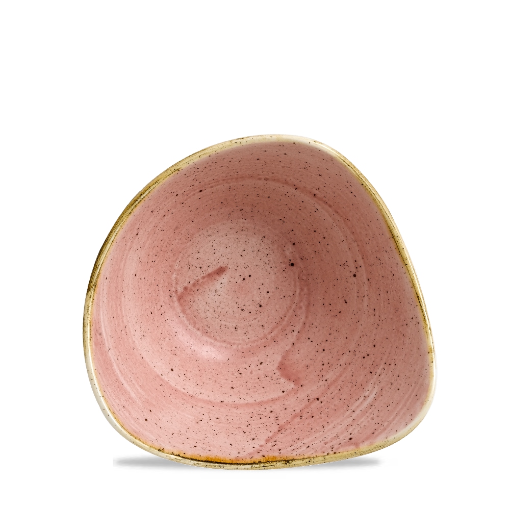 Churchill Stonecast Schüssel Triangle 15,3 cm, Petal Pink