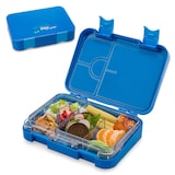 thumbnail of schmatzfatz junior Lunchbox 6 Fächer 21,3 x 15 x 4,5 cm Blau