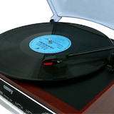 thumbnail of CAMRY CR1113 Tocadiscos Retro 33-45-78 RPM, Radio AM-FM, Estéreo, Despertador, Estilo Vintage, AUX 3,5 mm, Pantalla LCD