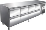 thumbnail of A&S VIP Kühltisch mit 4x 2 Schubladen -2 bis +8°C 2.230x700x860 mm