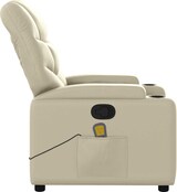 thumbnail of vidaXL Massagesessel mit Relaxfunktion, Kunstleder, Creme