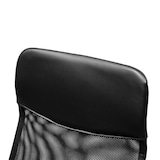 thumbnail of HOMCOM Silla de Oficina Giratoria Ergonómica Sillón de Escritorio de Malla con Ruedas de PVC Respaldo Alto Carga 120kg Negro