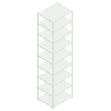 thumbnail of Aktenregal, Grundfeld, HxBxT 2900x750x600mm, Fachl. 90kg, 9 OH, beidseitig