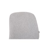 thumbnail of SIGMA Chaise de bureau EC507, tissu, hauteur d'assise réglable, gris/blanc