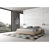 thumbnail of Letto Sommier con rete imbottito 180x210 similpelle tortora Azelia