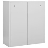 thumbnail of Armadio Per Ufficio Grigio Chiaro 90x40x102 Cm In Acciaio