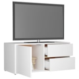 thumbnail of vidaXL TV-Schrank Weiß 80x34x36 cm Holzwerkstoff