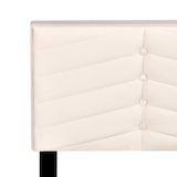 thumbnail of Merax Hydraulisches Polsterbett 140x200 Stauraumbett Doppelbett aus Samt mit Höhenverstellbares Kopfteil & Lattenrost Beige