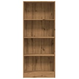 thumbnail of vidaXL Boekenkast 60x24x143 cm bewerkt hout artisanaal eikenkleurig