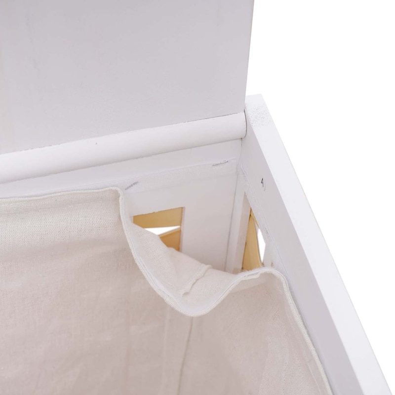 Wasmand - met deksel en luchtgaten - inhoud 54 liter - RVS
