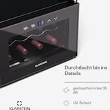 thumbnail of Klarstein Shiraz 8 Uno Weinkühlschrank 8 Flaschen 8 - 18 °C Touch-Control Schwarz