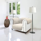 thumbnail of Starlyf Sofa Cover Individual, Sesselhusse, Sesselauflage, wasserabweisend, wendbar braun und beige, 190x170 cm, Sesselbezug