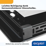 thumbnail of Exquisit Einbaubackofen EBE 555-1.2 U | Energieeffizienzklasse A | 57 l Garraum | Einbaubackofen 60 cm