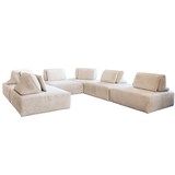 thumbnail of KAWOLA Modulsofa WIOLO SOFT 6 Module 6 Rückenkissen Cord cremeweiß