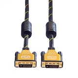 thumbnail of ROLINE GOLD Monitorkabel DVI, ST-ST, (24+1) dual link, 5 m