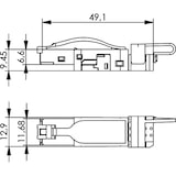 thumbnail of Telegärtner STX RJ45 Stecker 100007453