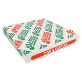 thumbnail of Cajas De Pizza Microcanal  348 G/M2 26X26X3,5 Cm Blanco Cartón (100 unidades)