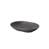 thumbnail of greenbox - Mehrweg Snackschalen "Häppy Plate" 13,5 x 18,4 x 3 cm, oval, Pfeffer / grau, 60 St.