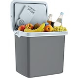 thumbnail of tectake Geladeira elétrica de refrigeração e aquecimento com alça de transporte, 25 litros  Cinzento