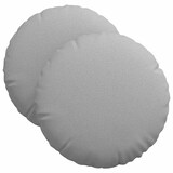 thumbnail of vidaXL Zitkussens 2 pcs Wolkengrijs Ø40 x 13 cm Stof