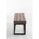 thumbnail of Bank Amun B stof taupe/120 cm