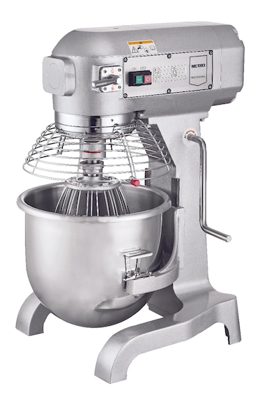 METRO Professional Keukenmachine GPM1020P, gietijzer/roestvrij staal/gietaluminium, 56 x 52 x 76 cm, 3 snelheden, 1100 W, zilver
