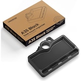 thumbnail of ONKRON Ablage für Monitorhalterungen 30-35 mm, Organizer mit Handyhalter, passend für D101E, D121E, D208E, G70, G140, TS1220, TS5065, Schwarz A35-B