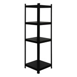 thumbnail of PROREGAL MegaDeal 3x All Black Series Schwerlastregal Ragnar HxBxT 150x45x45cm Fachlast 100kg Matt Schwarz, Steckregal, Garagenregal, Lagerregal