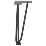 thumbnail of vidaXL Haarnadelbeine für Couchtisch 4 Stk. Anthrazit 30 cm Massivstahl