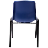 thumbnail of Set 4 sedie impilabili Nowra in polipropilene blu