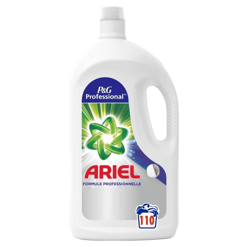 Lessive professionnelle liquide - 110 lavages - ARIEL
