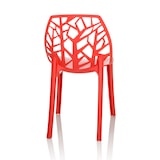 thumbnail of Besucherstuhl / Schalenstuhl ARTIFO TRI Kunststoff rot hjh OFFICE