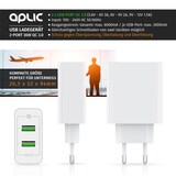 thumbnail of Aplic 2-Port Quick Charge USB Ladegerät 36 W / 6000 mA / Schnellladefunktion