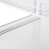 thumbnail of Cleiton® Vitrina Pastelera Expositora Refrigerada Vertical 4 Estantes 1 Puerta Blanca 230 Litros Ventilada | Vitrina de Suelo Cristal Recto