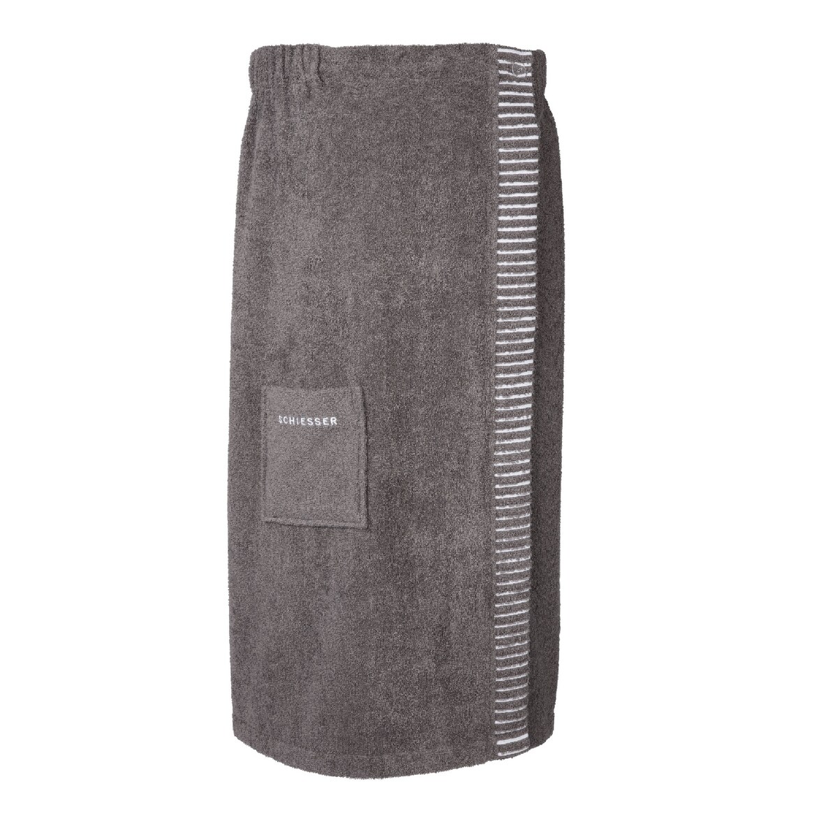 Schiesser Saunakilt Rom Damen - Plus Size - 46-52 - Dunkelgrau