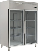 thumbnail of ForCold by FIMAR Edelst.-Gefrier 1400 Litern belüfteten Glastüren. Abtau auto. Die T° -18°C/-22°C Misst 148x83x201(h) cm. M-GN1410BTG-FC